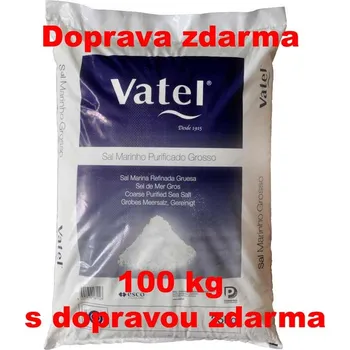 Mořská sůl do bazénu VATEL 4x25 kg s dopravou zdarma