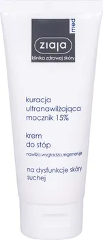 Kosmetika na nohy Ziaja Med Ultra-Moisturizing Urea 15% ultrahydratační regenerační krém na chodidla na zrohovatělou pokožku 100 ml