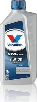 Motorový olej Valvoline SynPower 0W-20 1 l