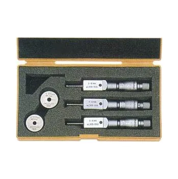 Sada dutinoměrů třídotekových analogových 3-6 mm, 2bodové měření (mitu-368-907)
