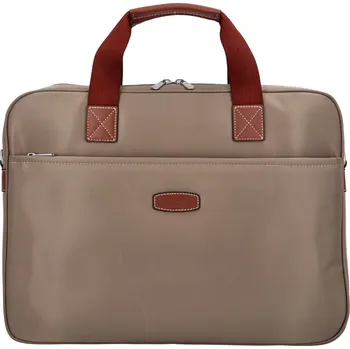 Luxusní taška na notebook světlá taupe - Hexagona 171176 taupe
