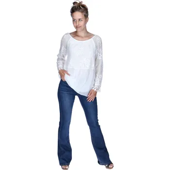 Dámské džíny Cindy jeans JD274BMF zvon barva: jeans, velikost: 42