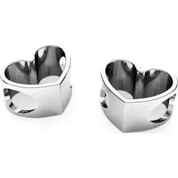 Přívěsek NUBIS® Stříbrný přívěšek korálek SRDCE - NB-8019