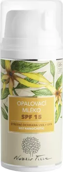 Přípravek na opalování Nobilis Tilia Opalovací mléko SPF15 100 ml