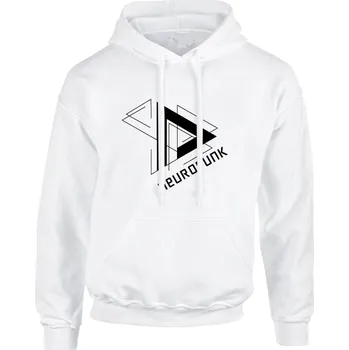 Pánská mikina Pánská mikina s kapucí NEUROFUNK Epic Velikost: M, Barva: Bílá