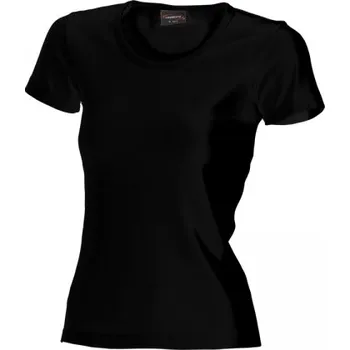 Dámské tričko Lambeste 031 triko dámské, 100%bavlna 210gr, Barva: černá, Velikost: S 2607_S