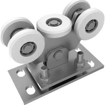 Příslušenství pro plot UMAKOV Vozík nosný Zn+NYLON, profil 80x80mm