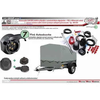 Tažné zařízení Univerzální elektropřípojka CanBus/CC pro Hyundai iX35 03/2010->12/2015 7pin SV Z00-030, SVC Group
