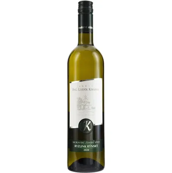 Víno Vinařství Křápek Ryzlink rýnský 2020 polosuché