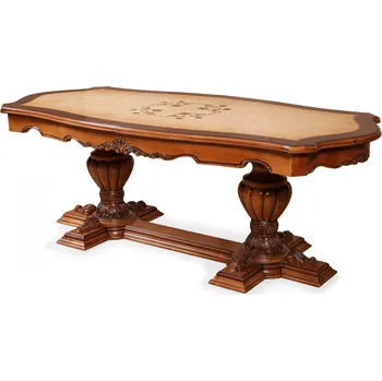 Jídelní stůl IBA Luxusní jídelní stůl LADA Typ: Třešeň, Rozklad: Rozkládací, Motiv: S intarzií