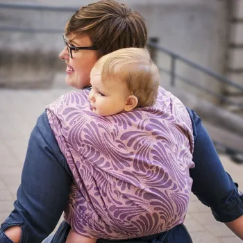 Šátek Šátek na nošení dětí Moisha Zephyr Sakura Sky Délka: 6 - 4,7 m Šátek na nošení dětí