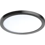 LED Stropní zápustné bodové svítidlo Azzardo Slim 15 Round 4000K IP44 black AZ2843 12W 1000lm 4000K IP44 14,5cm kulaté černé