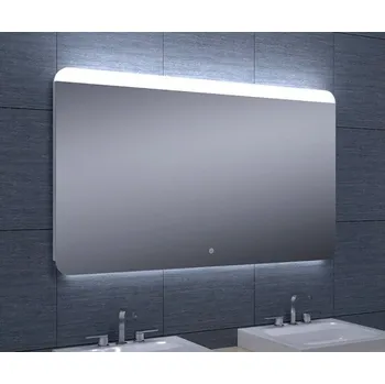 Zrcadlo Besteco Zrcadlo GURU 120 x 70 cm, LED Osvětlení po Obvodu, Obdélníkové, Dotykový Senzor, Neutrální Bílá 4000 K, Slim Design, Krytí IP44