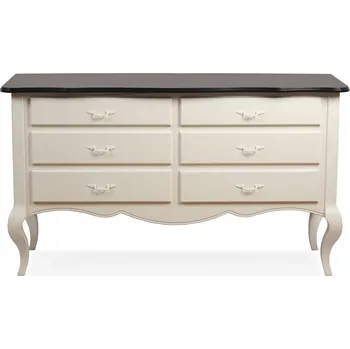 Komoda IBA Luxusní komoda Noah (6 šuplíků) Odstín dřeva: Ořech