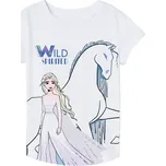 Eplusm Ledové království Anna a Elza Frozen tričko bílé Barva: Bílá, Velikost: 134