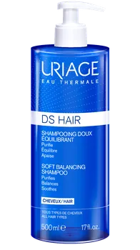 Šampon Uriage DS Hair Soft Balancing Shampoo čisticí šampon pro citlivou pokožku hlavy