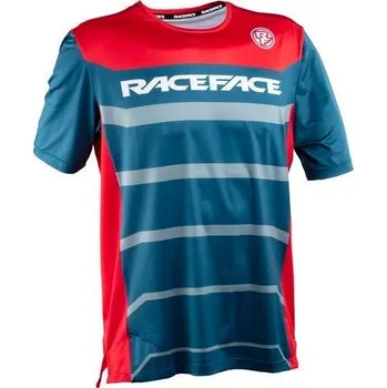 Race Face Indy Navy M cyklistický dres Race Face Indy Navy M