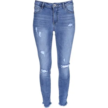 Dámské džíny 3d-7111 jeans kalhoty velikost: XL