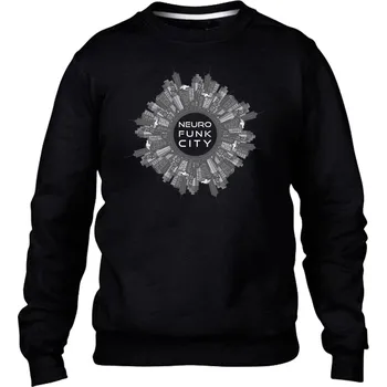 Pánská mikina Neurofunk mikina pánská bez kapuce Velikost: M, Barva: Černá