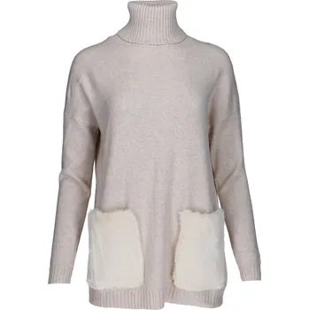 Dámský svetr B1953 Svetřík barva: šedá, velikost: S/M