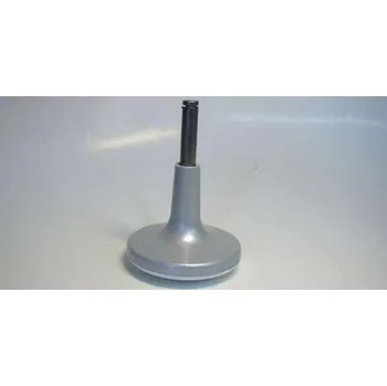 Nábytkové kování ONK kluzák + čep 9x36mm, průměr 68 mm, čep - lakovaný nikl