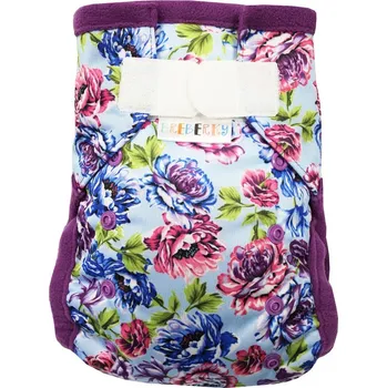 Plenkové kalhoty Breberky Kapsová plenka (M) - Pivoňky SZ