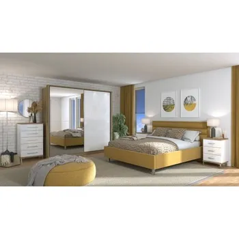 Ložnicová sestava Moderní ložnice Auri II - dub artisan/bílá