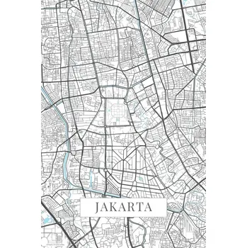 Plakát Plakát, Obraz - Jakarta white