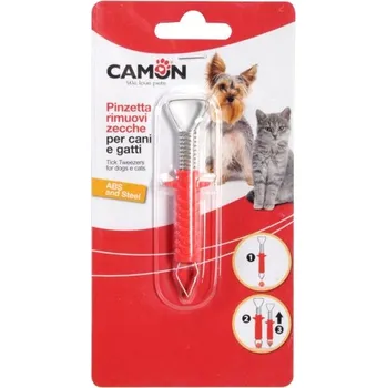 Lék pro psa a kočku CAMON PINZETA NA KLÍŠŤATA 1 ks