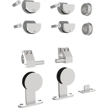 Interiérové dveře UMAKOV Kovaní pro posuvné dřevěné dveře - tyč INOX