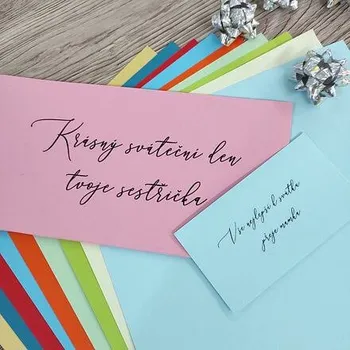 Kartička s věnováním-komplimentka