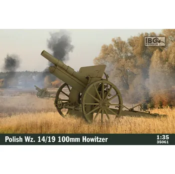 Plastikový model IBG 1/35 Polish Wz. 14/19 100mm Howitzer