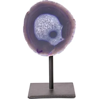 Přírodní kámen Magieprirody.cz Achát drúza na stojánku 0.910 Kg #185 - Top kvalita