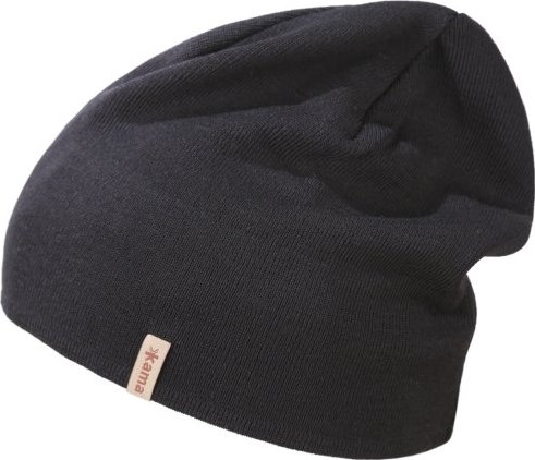 Kama pletená Merino čepice A153 110 - černá UNI
