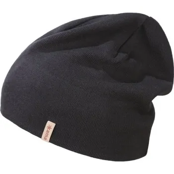 Sušička Kama pletená Merino čepice A153 110 - černá UNI