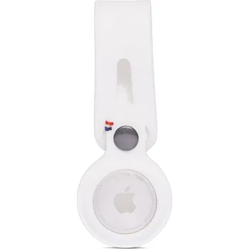 Příslušenství k chytrým hodinkám Decoded Klíčenka pro AirTag - Decoded, Silicone Loop White