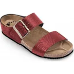 FORcare 303052 dámské pantofle na klínu bordo Barva: Bordo, Velikost: 40