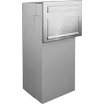 DOLS Parcel Box 09 - nerezová kombinovaná poštovní schránka na balíky i listoviny, k zazdění