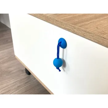 Nábytkové kování In-Design Nábytková knopka DUHA modrá