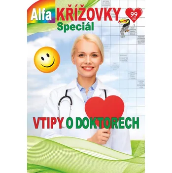 Kniha Recenze Křížovky speciál 1/2021: Vtipy o doktorech - Alfasoft (2021, brožovaná)
