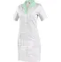 Zdravotnický oděv CXS Bella bílé se zelenými doplňky