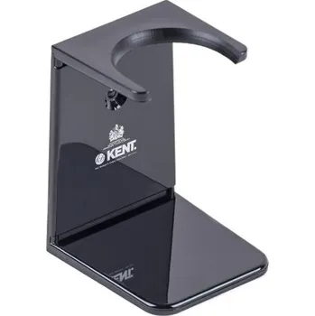 Kent VSB2 — Large Black Shaving Brush Stand