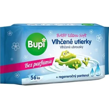 Dětský vlhčený ubrousek BUPI Baby Ultrasoft 56 ks