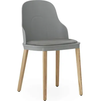 Jídelní židle Normann Copenhagen Židle Allez Chair Oak/Leather, grey