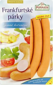 Ponnath Frankfurtské párky 200 g