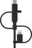 Datový kabel Belkin Boost Charge USB A/USB C/Micro-USB B/Lightning 1 m černý