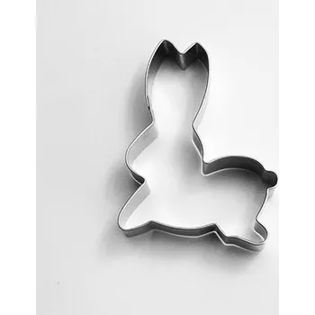 Velikonoční dekorace Vykrajovátko nerezové zajíček I 73mm