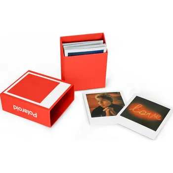 POLAROID Photo Box Red krabička až pro 40 fotografií typu I-Type/600/SX-70