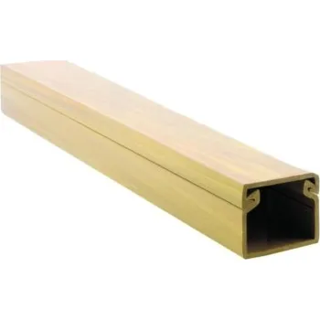 kabelová chránička Lišta na kabely Malpro D1040-8845K EILM 15x15 2m imitace dřeva natur