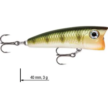 Umělá nástraha Wobler hladinový UL pop RAPALA 4 cm - Color: YP